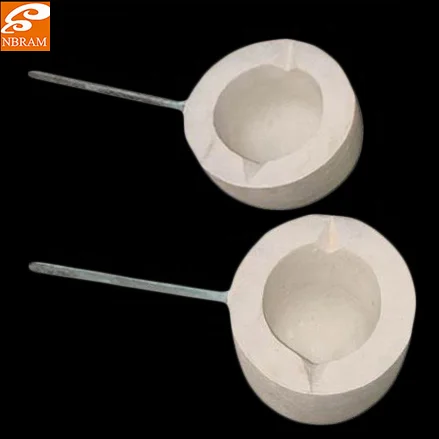 Customized refractory ceramic fiber spoon