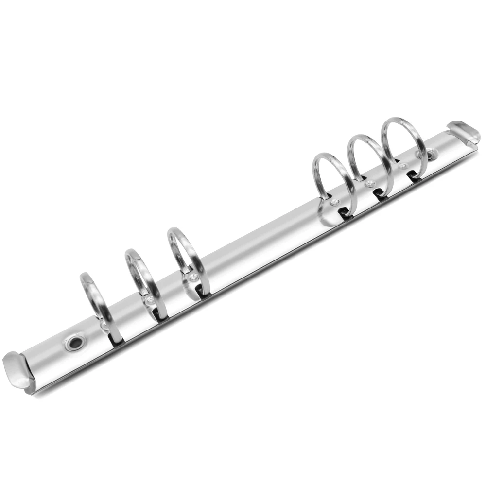 wholesale metal silver loose leaf ring binder clip LTR216-6-30/20