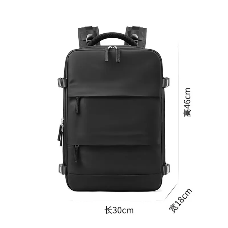 Multifunction Travel essentials Backpack Women 15.6 Inch zipper nylon laptop backpacks school bags custom logo
