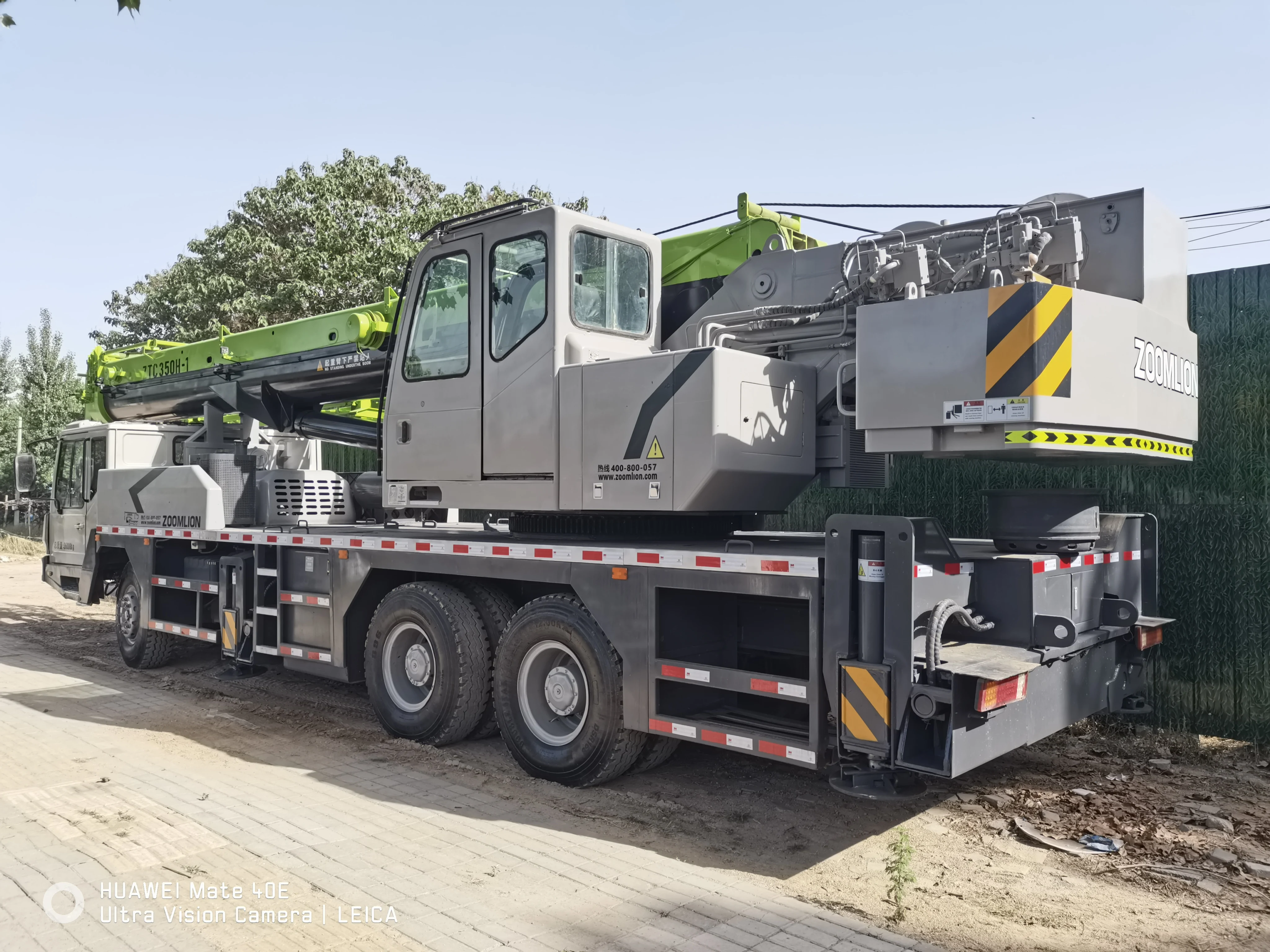 Original Second Hand ZTC350H mobile crane zoomlion 35 ton truck crane used truck cranes