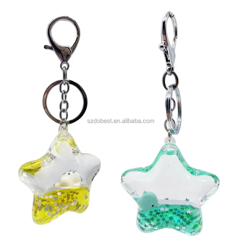 Backpack key phone decor gifts keychain accessories heart crystal star keychains