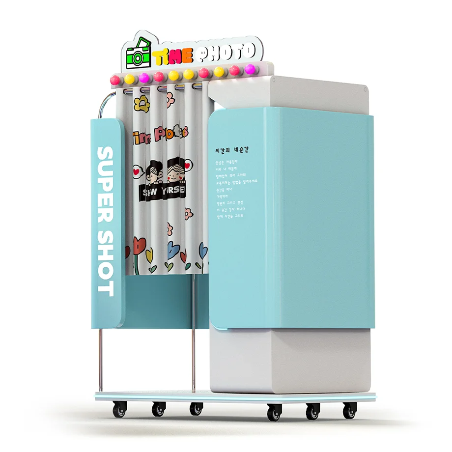 Multi-Style Cool Photo Booth Vending Machine SLR