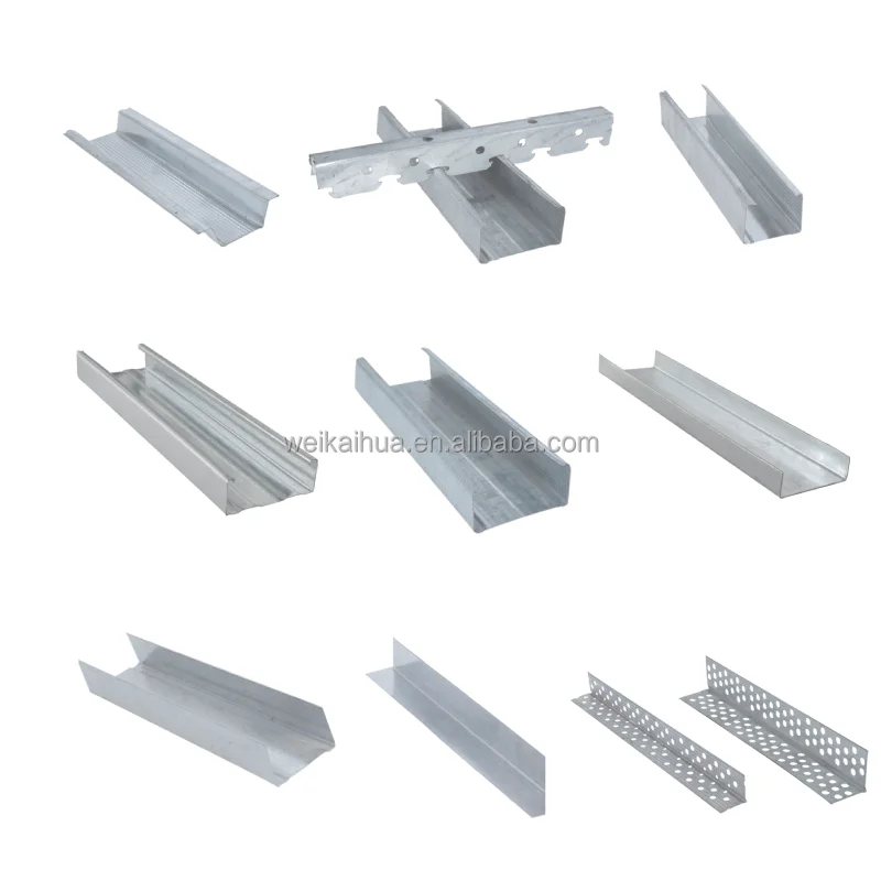 Factory Direct Wholesaler CD UD Profile Metal Framing Galvanized Steel Track and Stud for Hotel Hospital