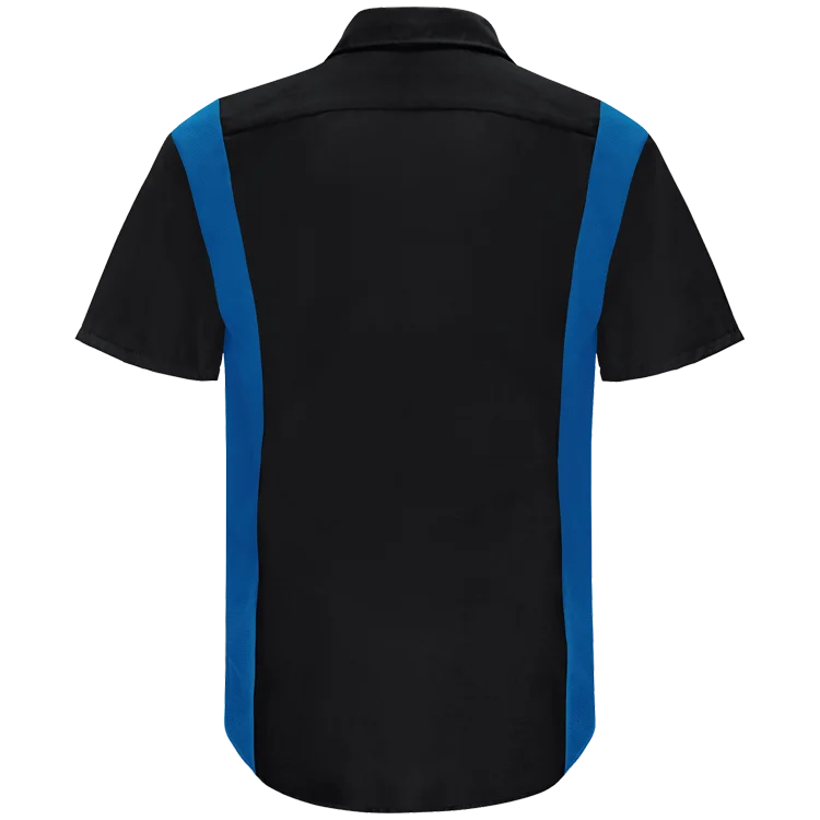 OEM High Quality  Button Down Short Sleeve Breathable  Port Authority Heavy Duty Working Shirt