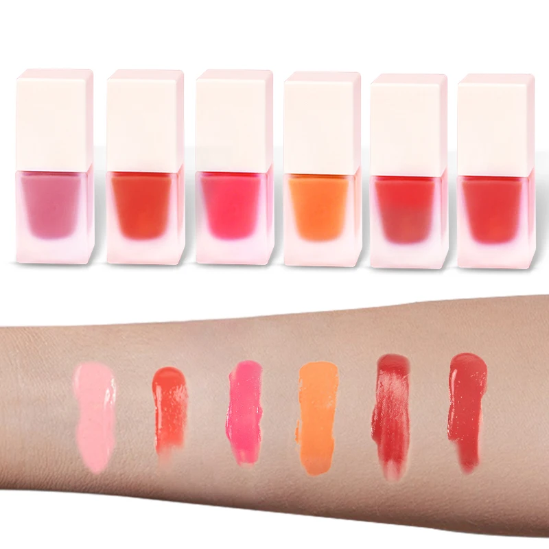 Hot Sale cruelty free custom logo vegan bronzer Blusher lip cheeks blush liquid tint long lasting liquid blush