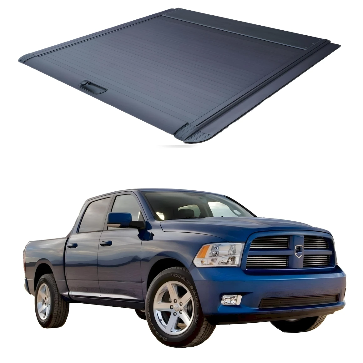Waterproof accessories retractable standard size truck bed cover roller lid for toyota hilux Tacoma Mitsubishi L200 Ford ranger