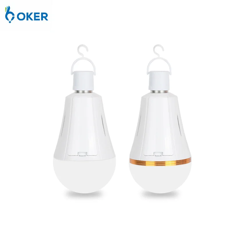 Smart Rechargeable Emergency Led Bulb Indoor Home E27 B22 Lighting for Night Market