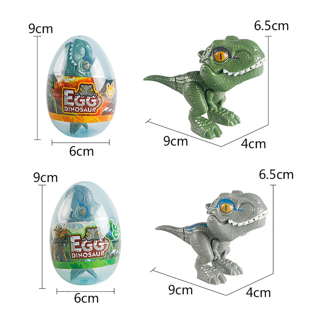 New flexible dinosaur finger toy dinosaur mini dinosaur egg