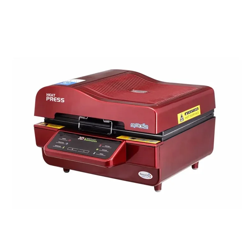 3D Vacuum Press Machine Heat Press Printer 3D Sublimation Heat Press Machine for Cases Mugs Plates Glasses