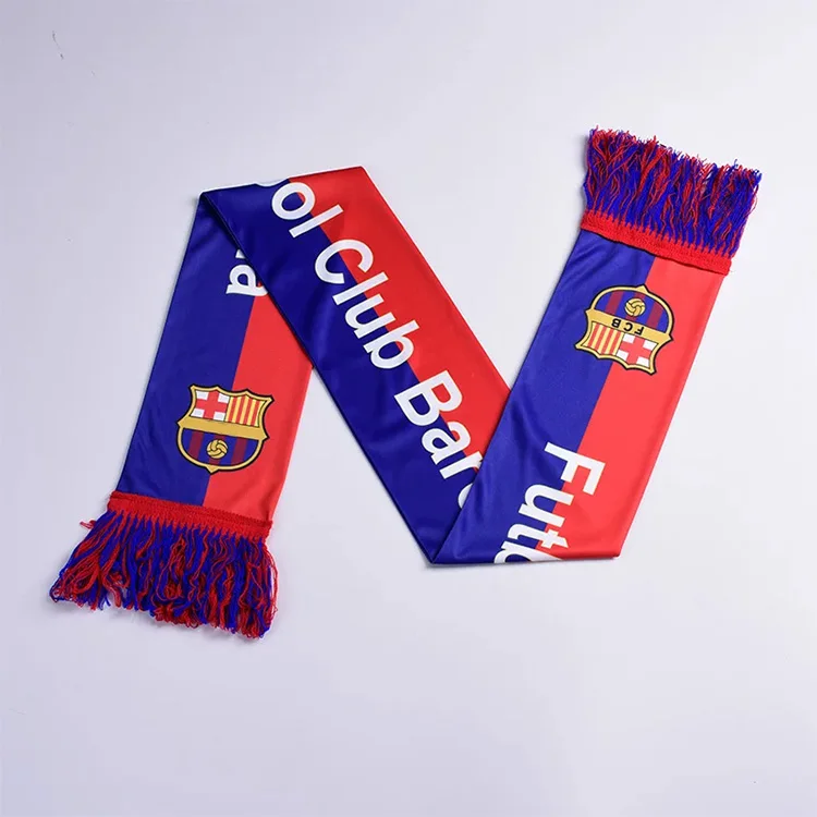 2024 football fan scarf, custom Qatar football scarf for all countries