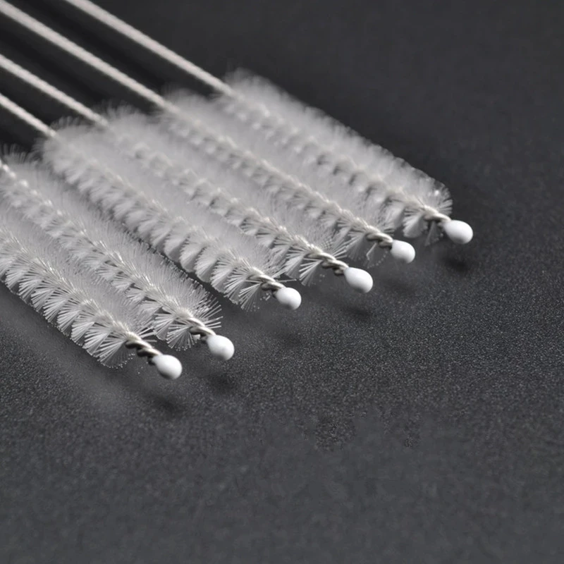 Eco-friendly Nylon Cleaning Brush Test Tube Bottle Straw Washing Cleaner Bristle Kit Glass Lab Tubes Instruments Tubing Brush