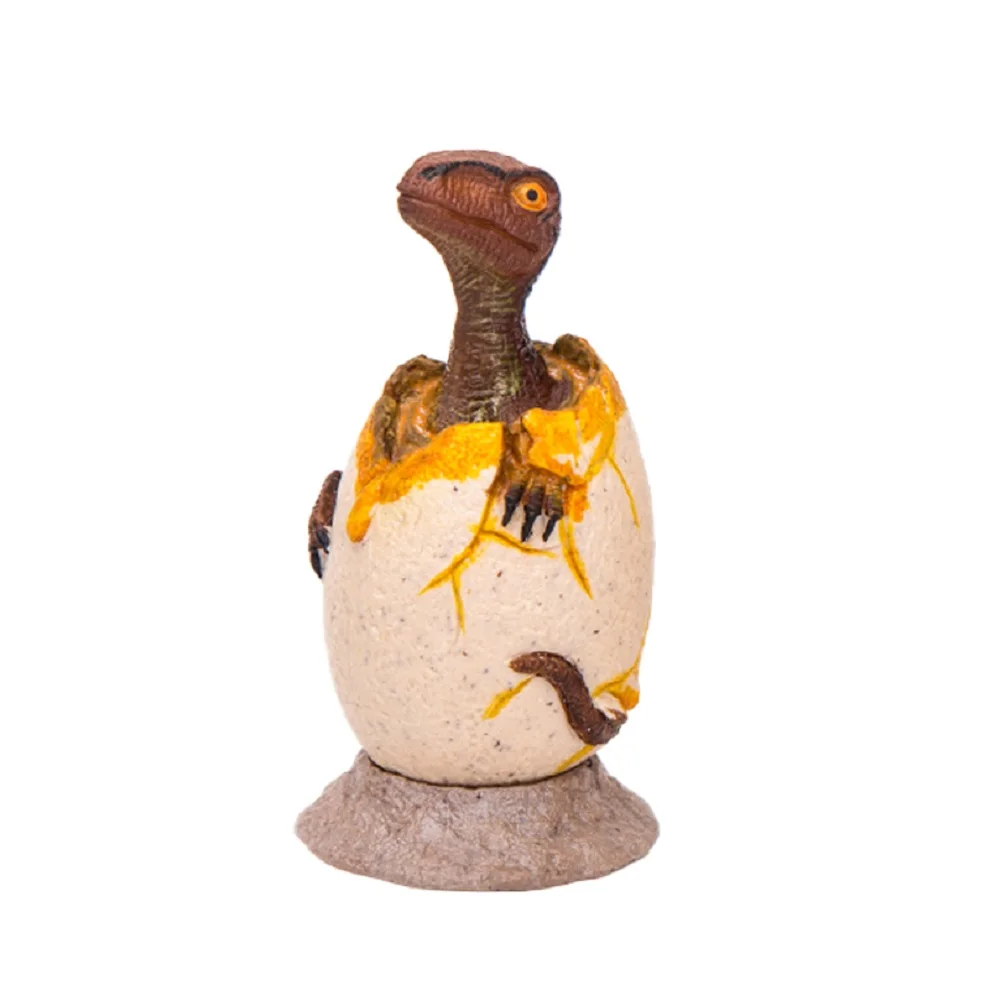 10CM Height Eco-friendly Soft Material 3D Simulated Colorful Big Size Rubber TPR Dinosaur Egg Toy For Toddlers