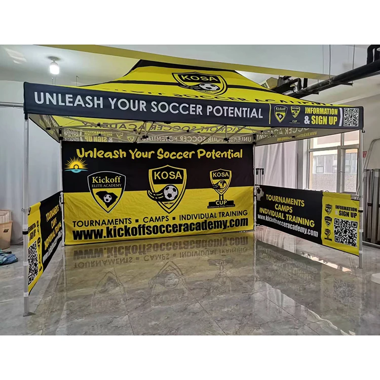 Sunshine Custom 10x15 promotional logo printed advertising marquee tent 3X4.5 canopy pop up gazebo