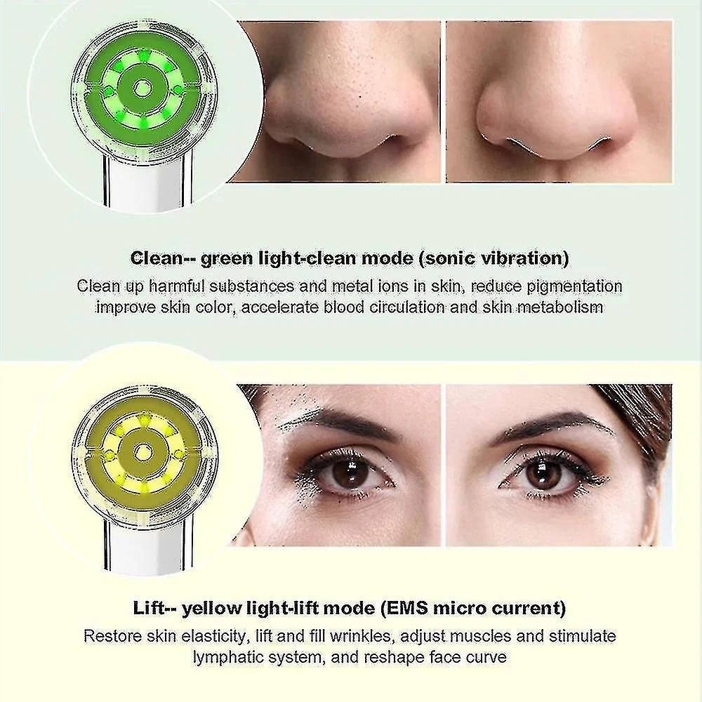 Phenitech Home Beauty Facial Massage Instrument Micro-Current Facial Lifting And Firming Photon Rejuvenation