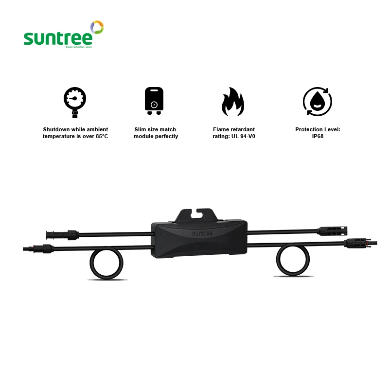 Solar Module level Fast shutdown conforms to CE and NCE2017,PLC type with Solar safety RSD button