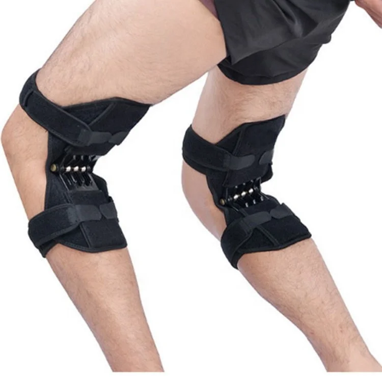 Preventing Excessive Knee Flexion Tibial Stabilizer Brace Rebound Springs Joint Support Pads Adjustable Breathable Knee Booster