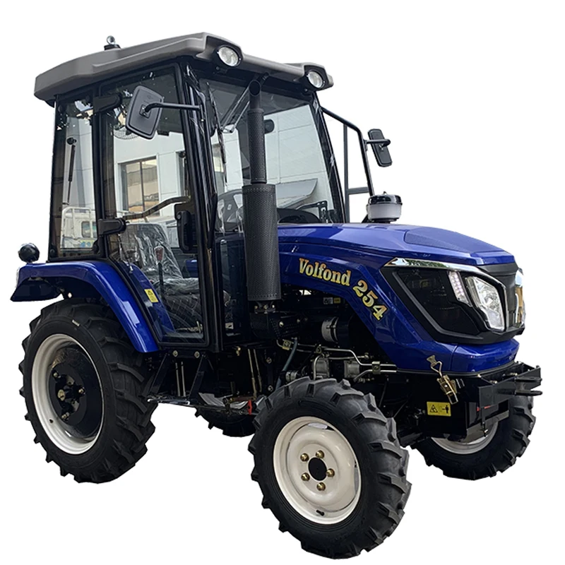 shuttle shift yto diesel engine hydraulic pump 25hp 4wd mini cab tractors hot selling in romania with COC certification