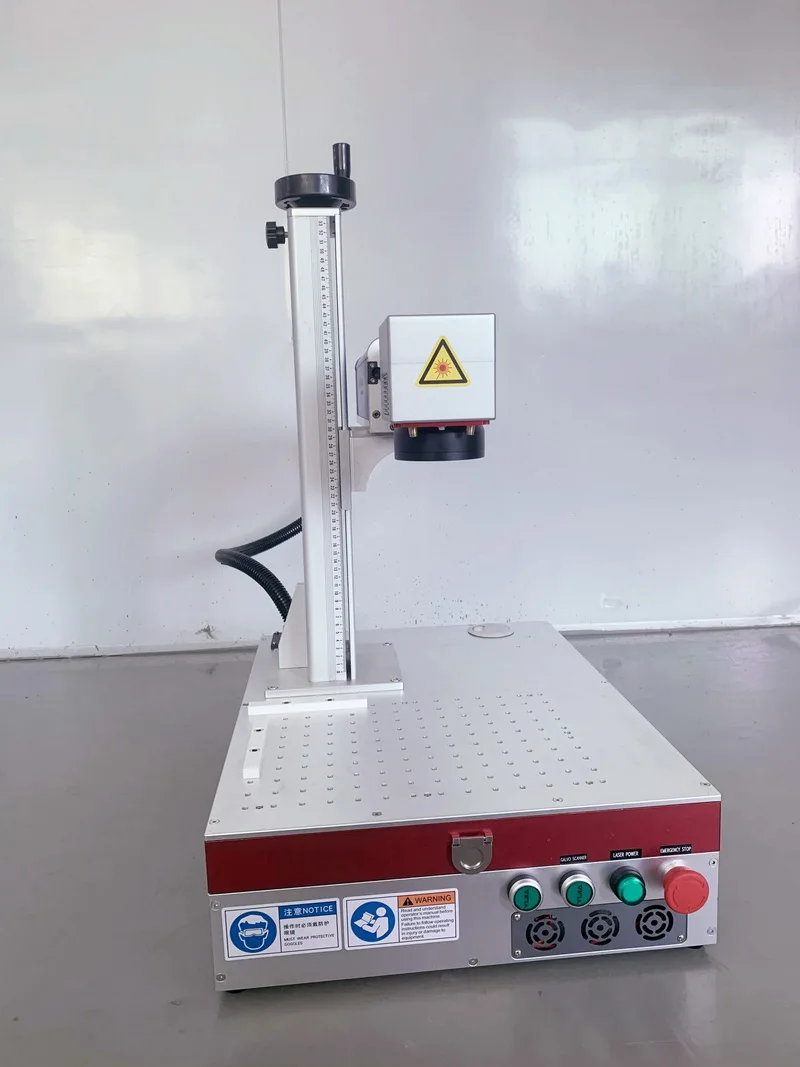 20W 30W 50W JPT M7 MOPA Fiber Laser Marking Machine Ezcad 3 DLC2-M4-2D 2.5D Deep Engraving Machine All-in-one Portable Marker