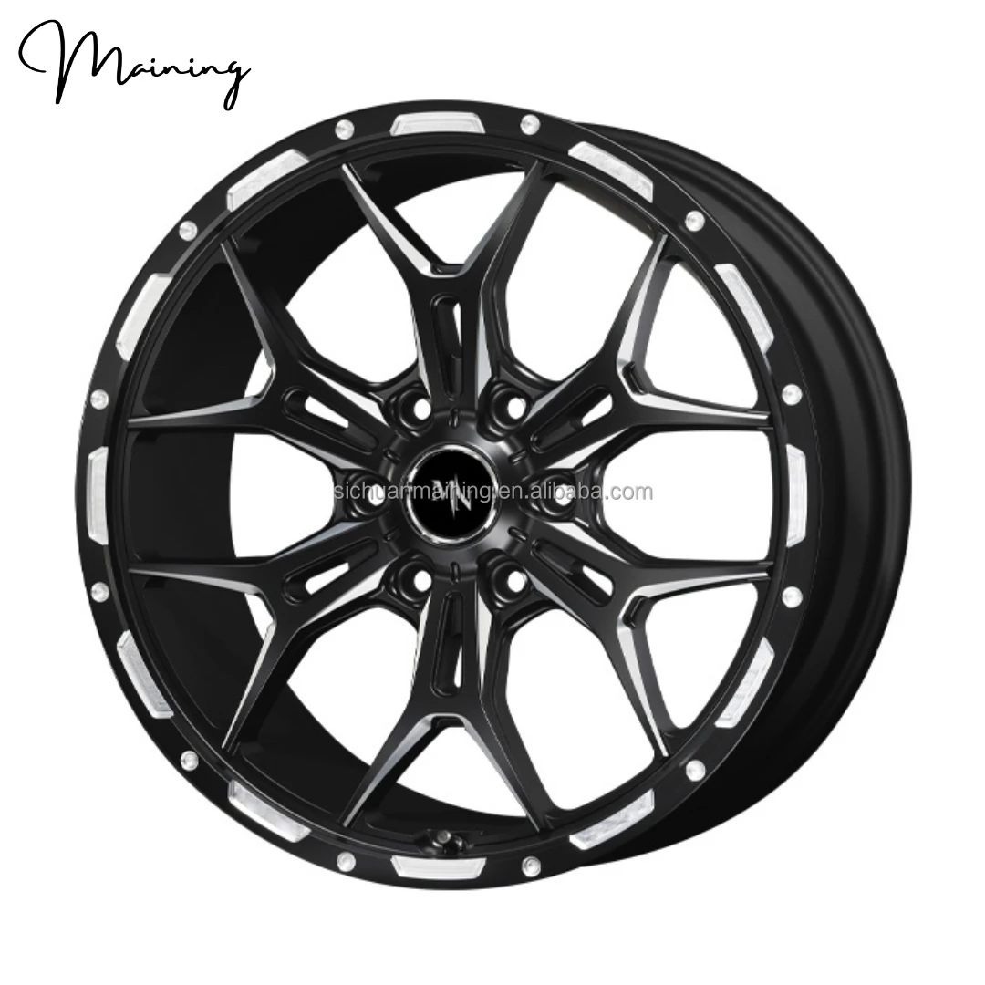 Staggered Forged Wheel 6x139.7 Rims For Toyota Land Cruiser Prado 150 300 Hilux GUN125  FJ Cruiser 15 Lexus LX600 Wheels