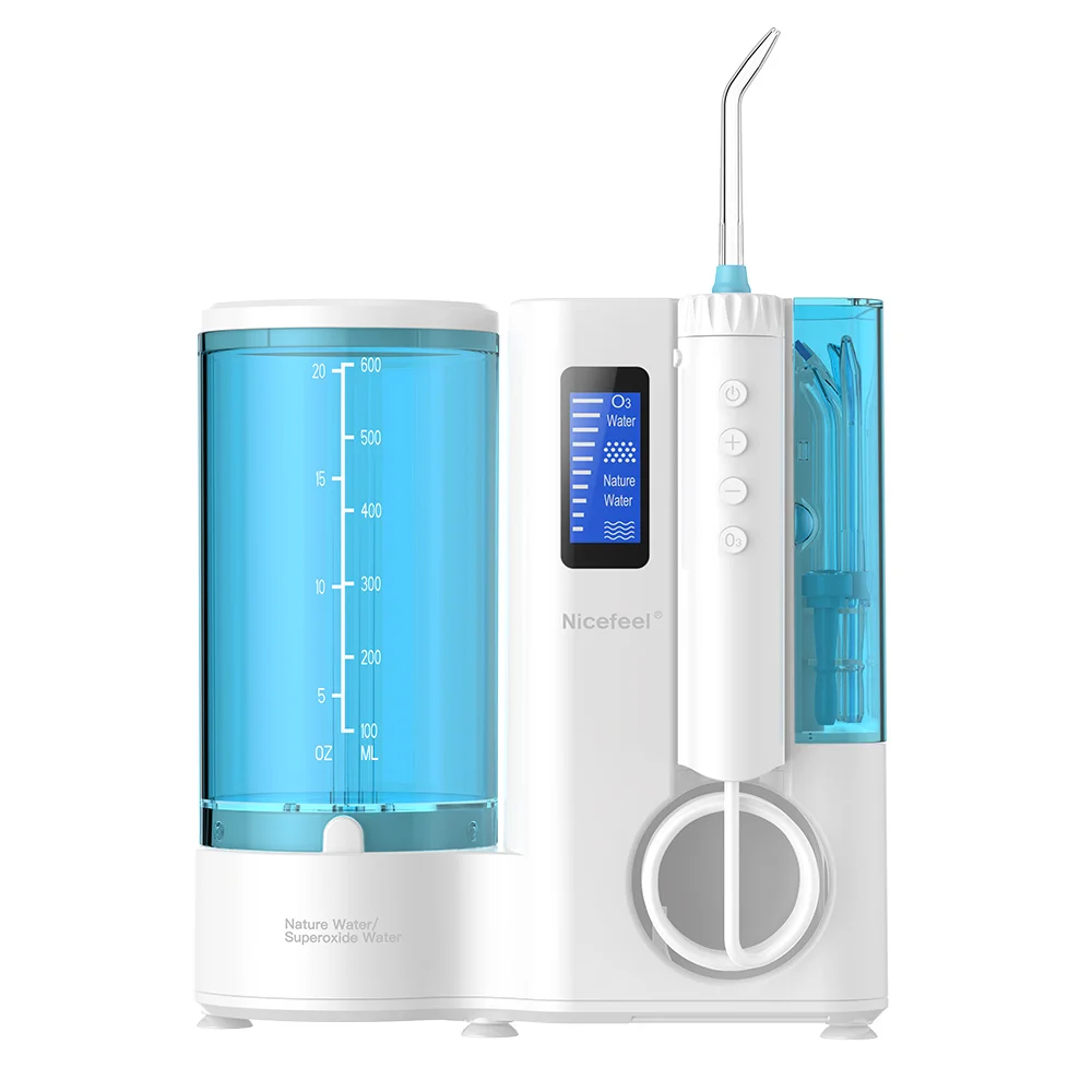 Nicefeel FC3680 ozone Water Flosser Tooth Cleaner Dental Water Flosser desktop Oral Irrigator for home use