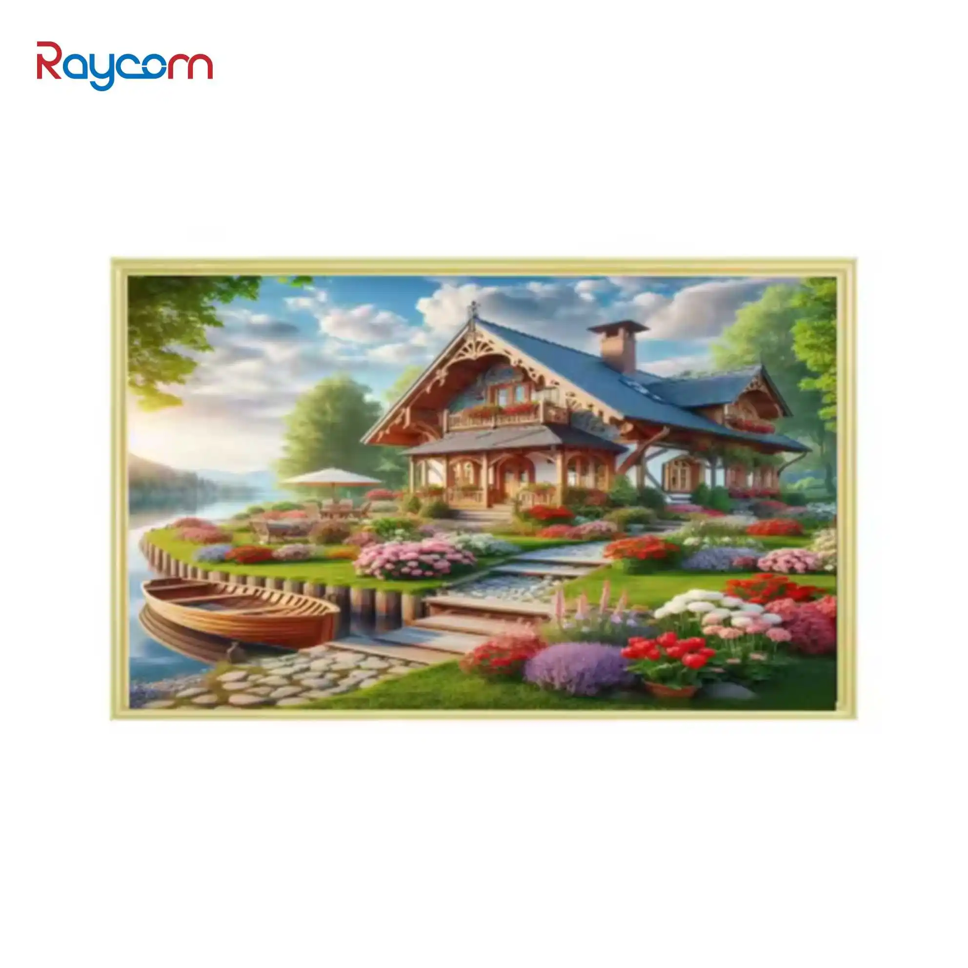 Raycom NFT Digital Frame Display Intelligent ART Museum WIFI APP LCD Screen Digital Wallet Crypto Video Photo Frame