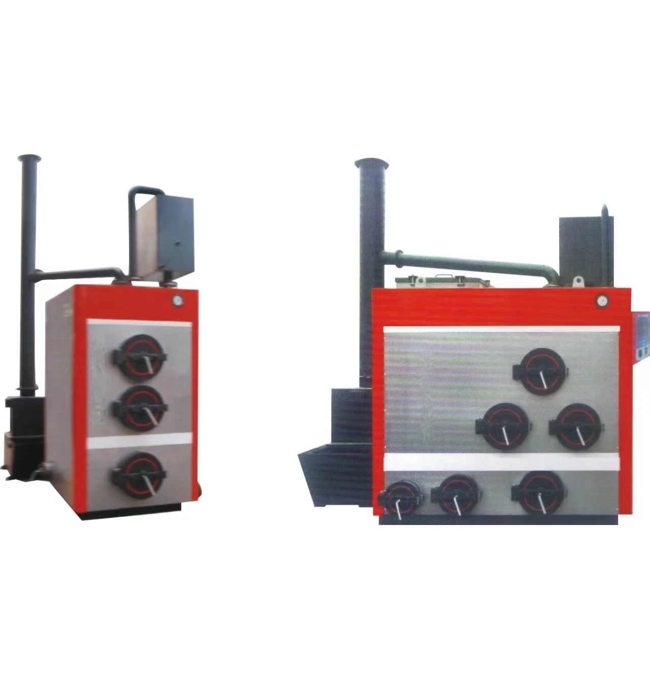 40,000 calorie -- 1.80 million calorie low temperature discharge multi-threaded pipe winding water heater boiler