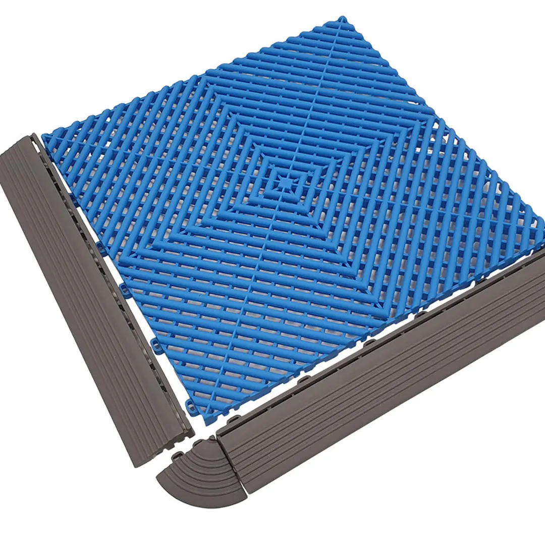 Heavy Duty Home Garage Instant Interlocking DIY Floor Tile Plastic Garage Floor Tiles