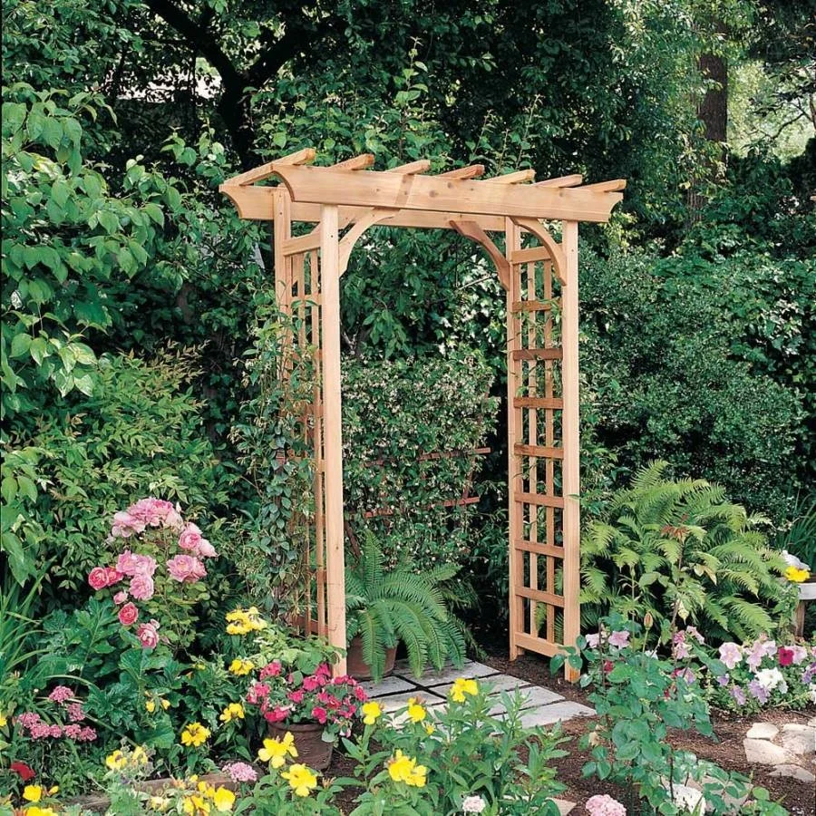 Garden Wood Arch Modern Arches Arbours Wedding Gooden Arch