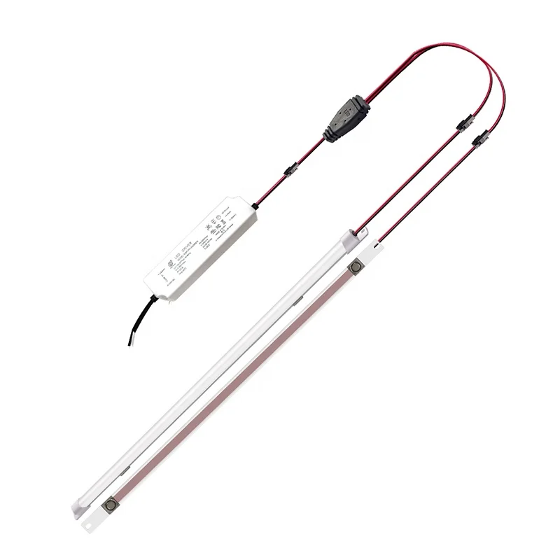 DLC 5.1 Quick installation Magnetic Troffer Retrofit Strip Kits Light