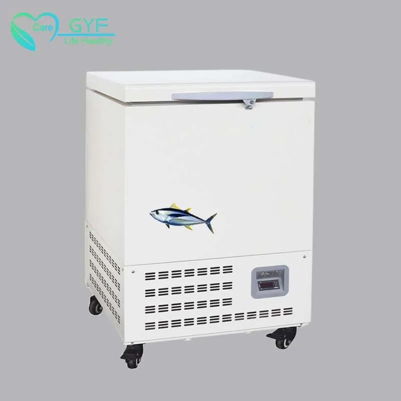 Refrigerator manufacturer displays mini low temperature vaccine vaccine refrigerator
