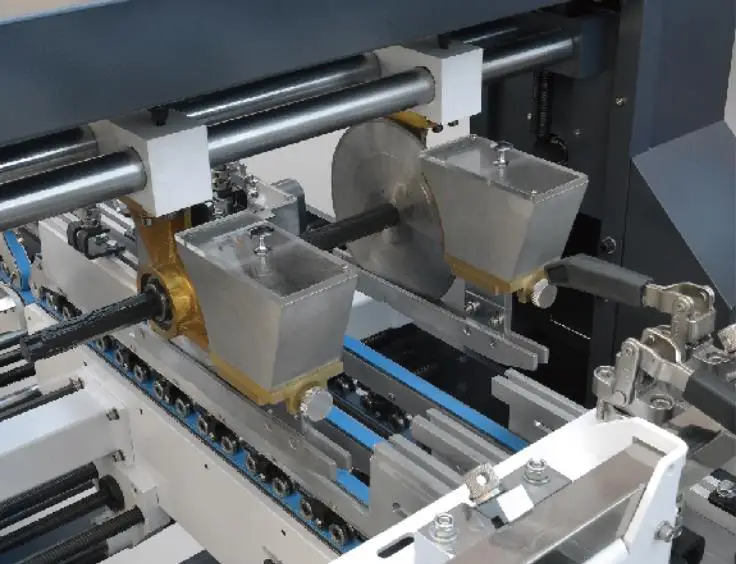 AS-800C Automatic Crash Bottom Lock Box Folding Gluing Machine