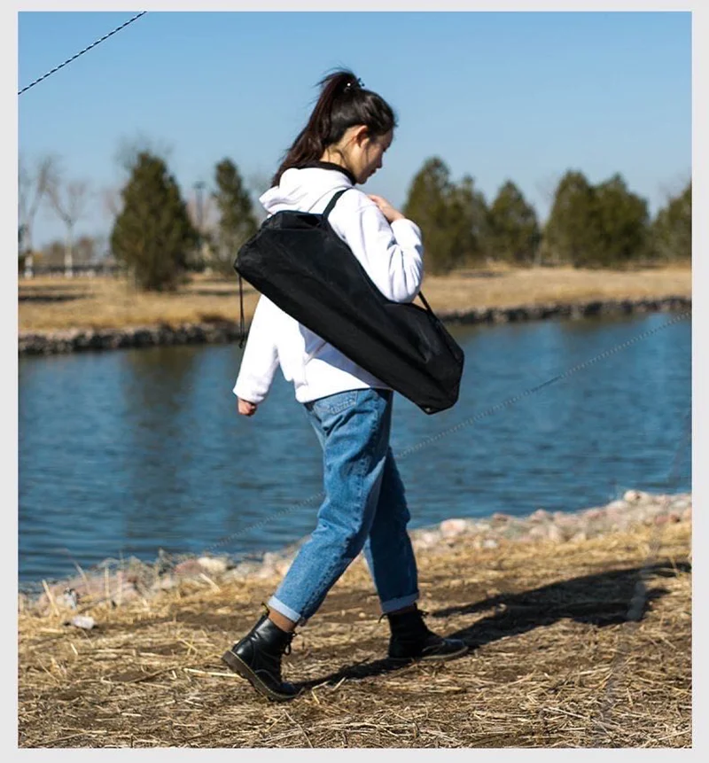 Portable Folding Chair  Light Weight Outdoor Leisure Portable Camping Beach Chair with Carrying Bag