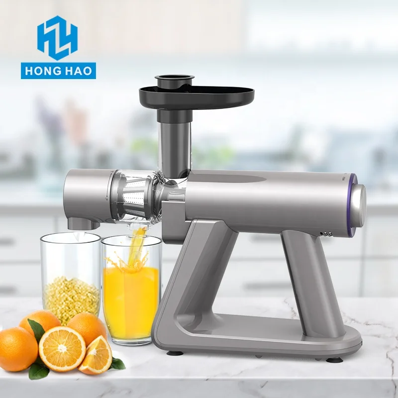 Honghao Luxury Cold Press Slow Juicer Fast delivery Easy to Clean Quiet Motor Reverse Function Slow Masticating Juicer Machine