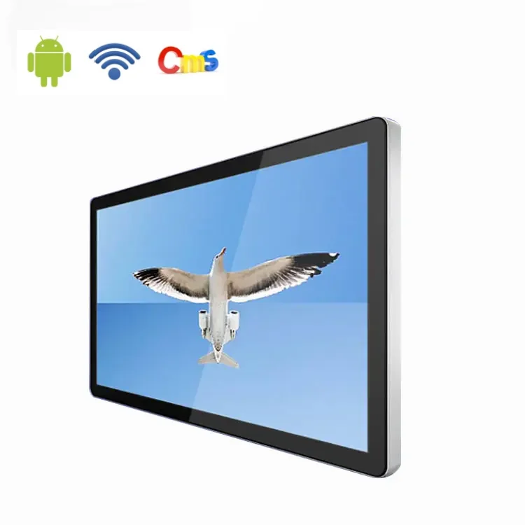 4K Android Digital Signage 18 5 19 21 Дюймов ЖК-экран рекламный дисплей умный монитор настенная доска Wifi HD