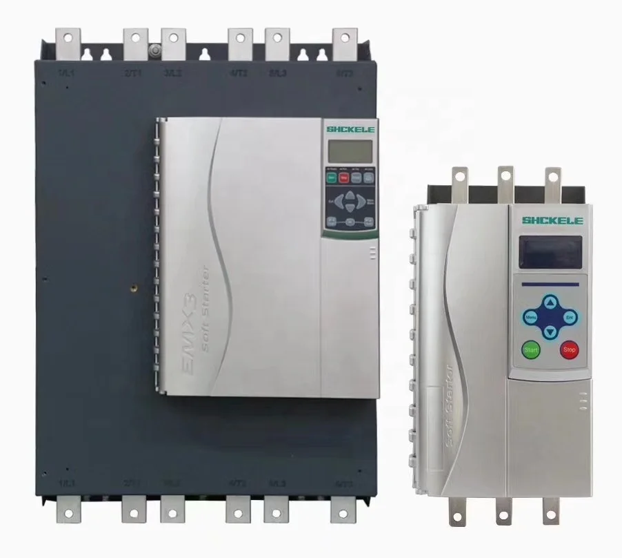 Multi-Function Intelligent Built in Bypass Motor Soft Start  3 phase 50Hz 60Hz 37 Kw Motor Soft Starter For Motor Protect