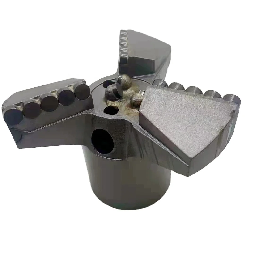 125mm Three-wing type PDC drill bit for sandstone Z50 thread