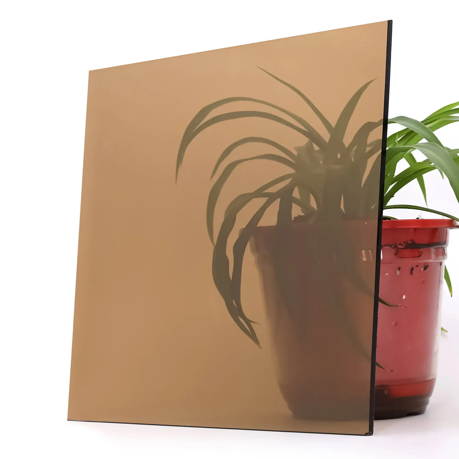 4mm 6mm 8mm 10mm Float Colored Brown Euro Grey Bronze Green Black Tinted Reflective Glass