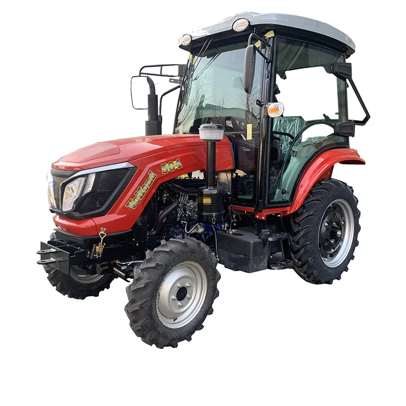 Volford VF504 tractor YTO brand 4 cylinder diesel engine  50hp 4x4 8+2 shift LCL Packing cabin loader tractor  in Australia