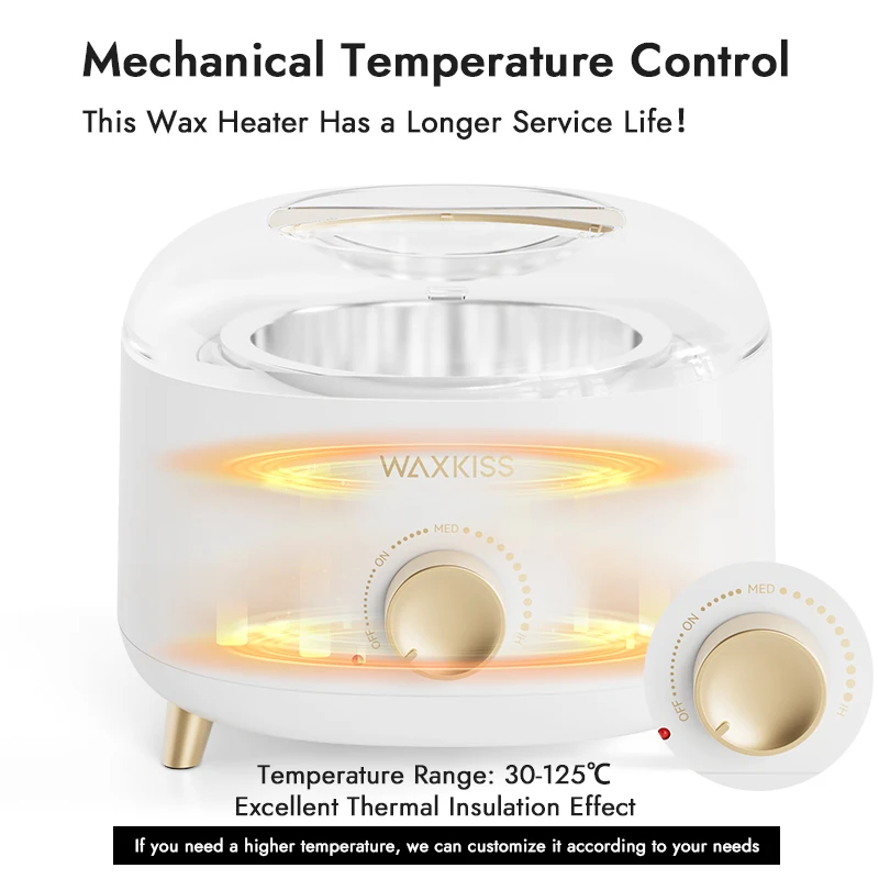 Patented Product 500ml Hot Wax Heater Wholesale Professional Portable Wax Warmer Hair Removal 100w Spa Equipment Waxing Machine
