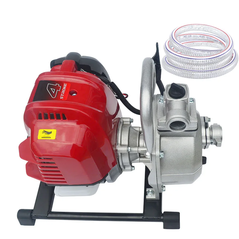 Gasoline Engine Water Pump 1 Inch 4 Stroke Inlet Garden Flood Gardening Irrigation