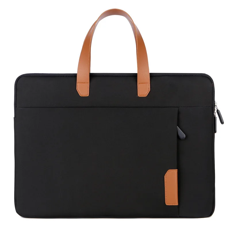 Custom Logo Business Waterproof Laptop Tote Bag Computer Notebook Laptop Sleeve Cases Luxury Tablet Cover for Men Women