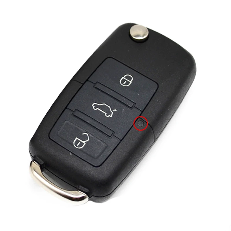 Folding remote car key shell Hosing Cover 2/3/4buttons for VW Volkswagen Passat Polo Jetta Touran Bora Golf Sharan flip key repl