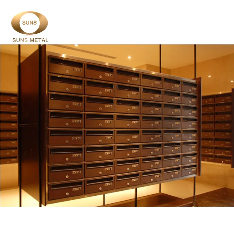 
Wholesale American mailbox outdoor waterproof stainless steel letterbox 