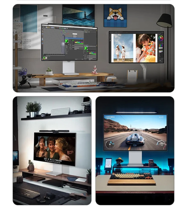 Cheap Widescreen Lcd 5K Ips Desktop Monitors Frameless 60Hz Computer Pc Gaming Monitor 34 Inch