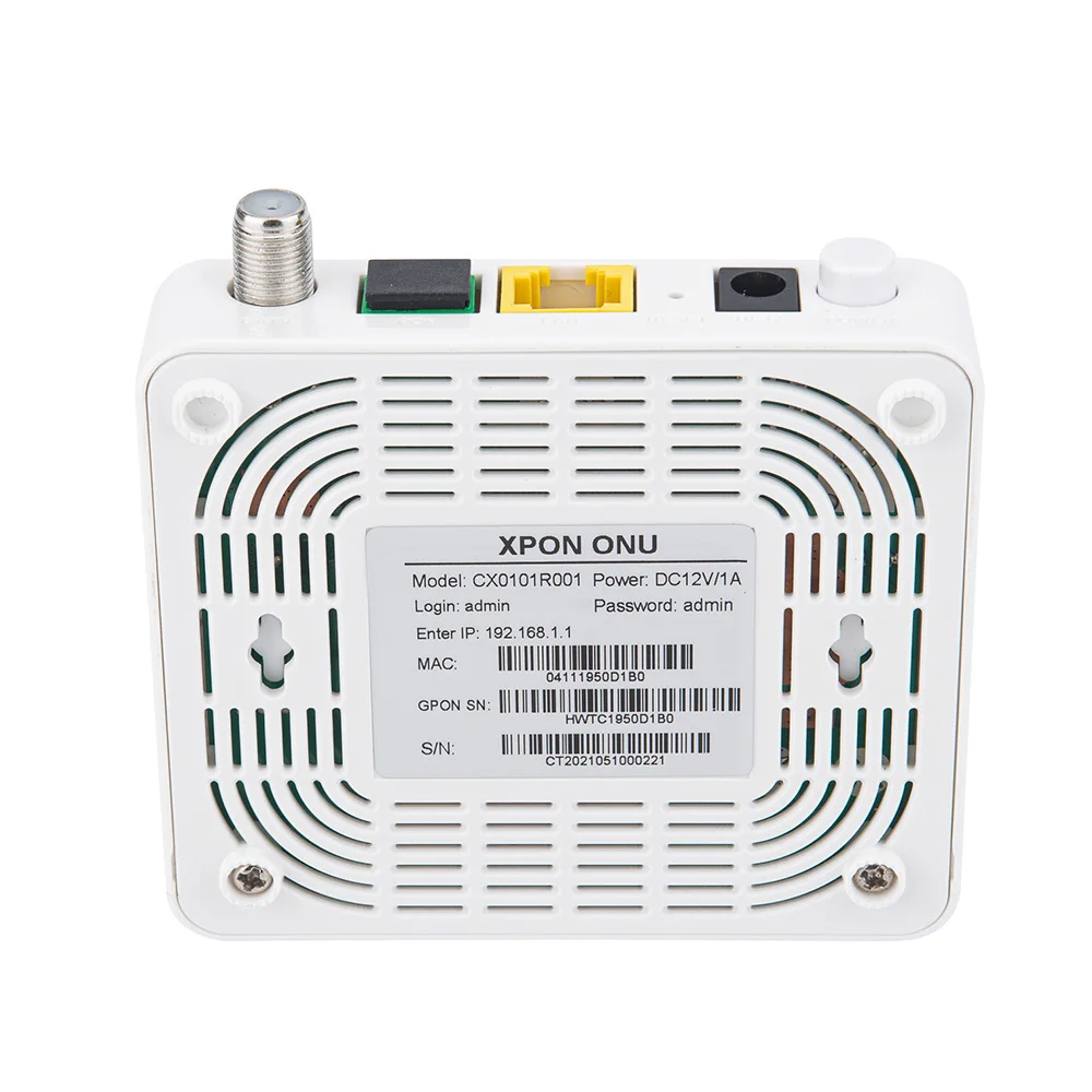 China manufacturer high quality ONU 1G+CATV HGU XPON EPON ONT best price Gpon ftth