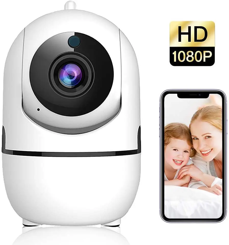 1080P радио няня камера Облако IP беспроводная Wi-Fi детский монитор ночного видения автоматическое слежение за домашней безопасности