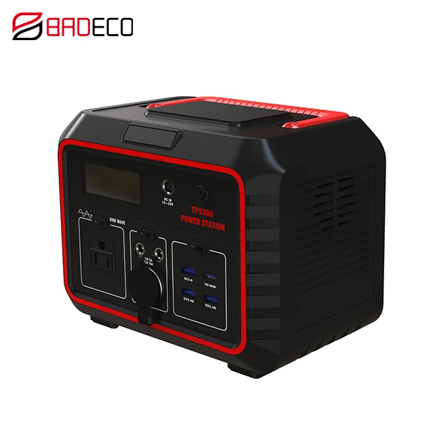 300W Portable Power Station 20Ah Portable Power Pack Lithium Battery Bank Energy Storage System