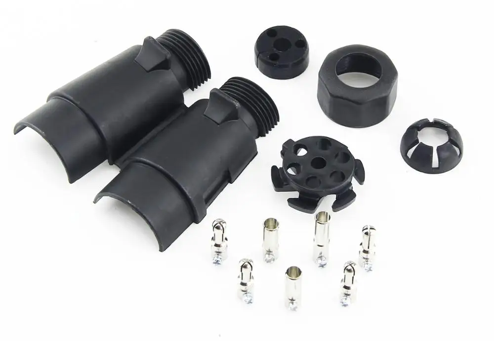 CE European Trailer Connector 7 Pin trailer adapter plug Plastic 13 pin 7Pin trailer Towing Plug  Towing Plug N-Type Plastic 12V