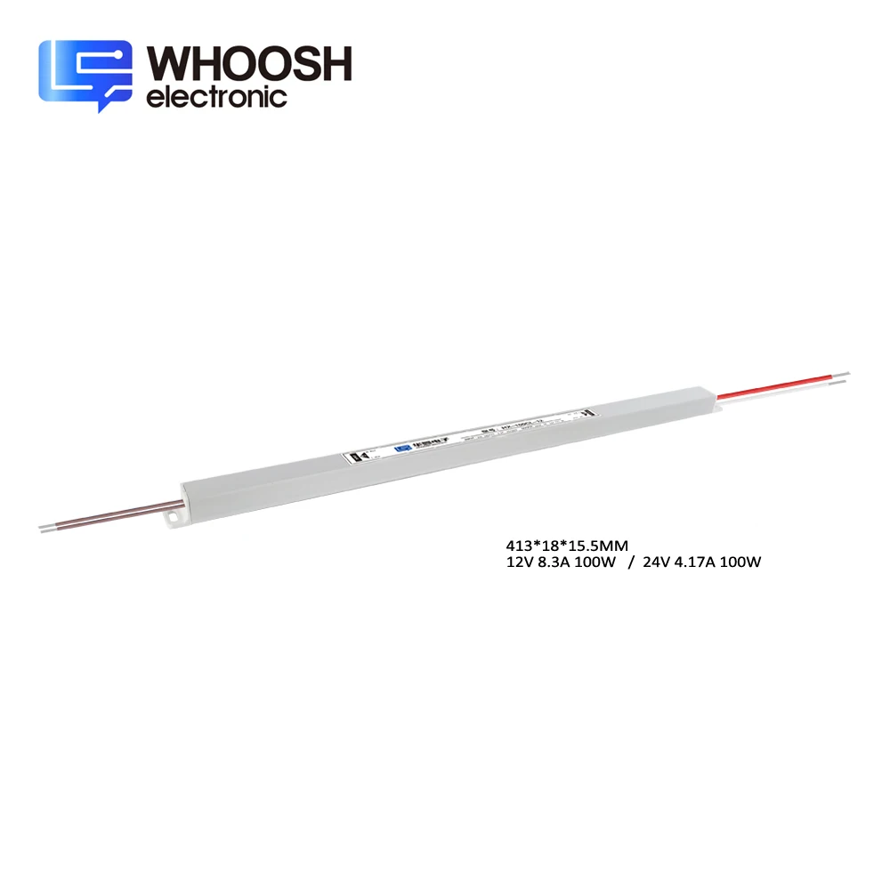 New Quality Ultra Slim 100W Switching Power Supply DC 12V 8.3A for LED Light Box 15mm thick 3 Years Warranty