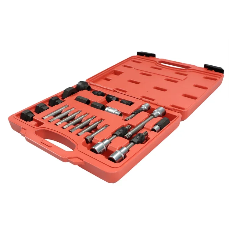 AUTOTOP High Quality Alternator Freewheel Pulley Removal Engine Set Auto Repair Tools Kit